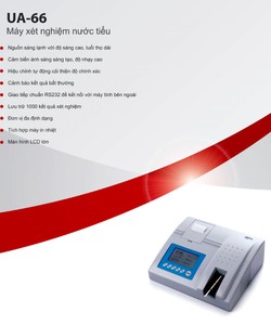 Máy xét nghiệm nước tiểu MODEL: UA 66