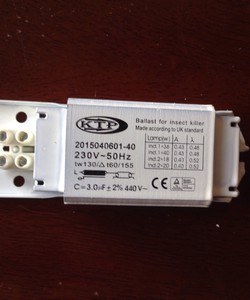 Tăng phô 40w, linh kiện thay thế cho đèn thu hút và diệt ruồi , muỗi , côn trùng