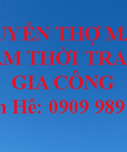 Tuyển thợ may đầm thời trang gia công