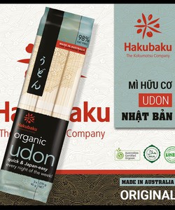 Mì Udon Nhật Bản có chứng nhận organic Giảm 30%