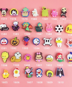 Nút jibbitz gắn dép crocs Chibie Shop 2DN
