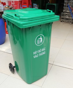 Chuyên cung cấp sản phẩm thùng rác 240 lit hàng nhập khẩu Thai Lan