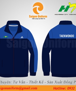 Xưởng may in áo khoác gió đồng phục giá rẻ tại TPHCM