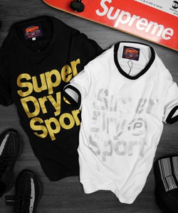 Áo thun nam nữ In Chữ Superdry Giá Sỉ