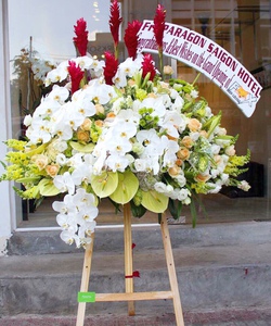 Shop hoa tươi gấu ở long an , địa chỉ shop hoa ở long an, điện hoa long an