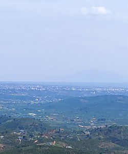 Đồi trà 3ha và gần 100m mặt đường. View Linh Quy Pháp Ấn, nhìn khắp TP Bảo Lộc.