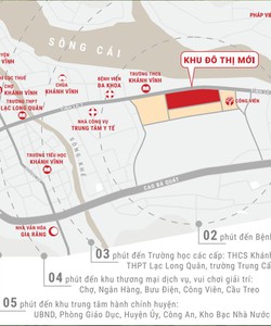 Cơ hội cuối cùng sở hữu đất ven sông xây khách sạn, KDT Khánh Vĩnh, 666 triệu/ nền.