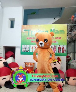Mascot gấu Tik Tok