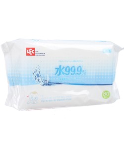 Combo 5 gói giấy ướt LEC Nhật E161 99,9% nước tinh khiết