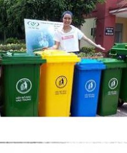Thùng rác gia đình 120 lít, 240 lít giá rẻ