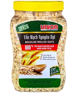Yến mạch úc nguyên chất cán dẹt hũ 450g