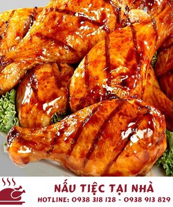 Gà nướng mật ong Nấu tiệc tại nhà