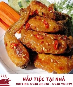 Gà chiên nước mắm Nấu tiệc tại nhà