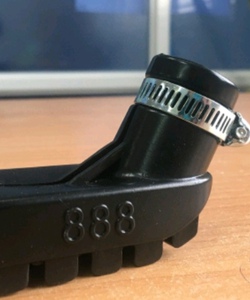 Đế cao su bọc chân chống xe máy siêu dày 888