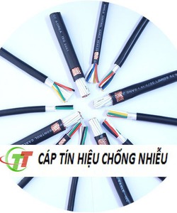 Cáp tín hiệu có lưới chống nhiễu 3x0.75mm2