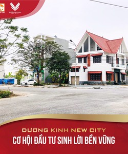 Bán đất nền sổ đỏ vĩnh viễn Khu Đô Thị Dương Kinh Newcity Hải Phòng