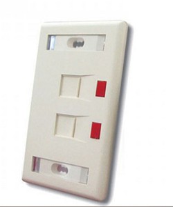 Mặt nạ Faceplate 2 port Commscope/AMP 272368 2