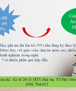 Atlantic Quế Võ tuyển sinh các lớp Anh Trung Nhật Hàn với học phí ưu đãi lên tới 50% khi đăng