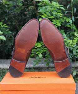 Giày tây nam Monkstrap Vyhofoco VH18 cao cấp da bê thật chất lượng