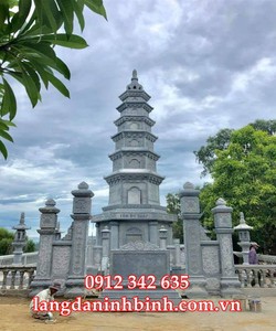 Mẫu tháp để hài cốt đẹp bằng đá hoành tráng nhất Việt Nam