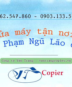 Sửa máy tận nơi đường Phạm Ngũ Lão quận 1