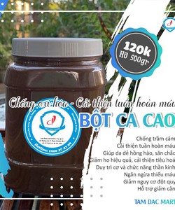 Bột ca cao chống oxi hóa