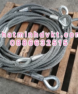 Bấm chì cáp thép 2 đầu mắt cứng