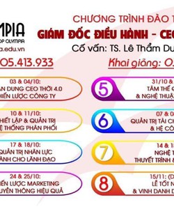 Khai giảng khóa giám đốc điều hành K01 tại Đắk Lắk