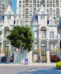 Bán biệt thự phong cách tân cổ điển châu Âu vị trí đẹp, 2 mặt tiền giá 245tr/m2