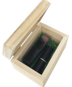 Hộp đựng quà tặng độc đáo bằng gỗ thông tự nhiên