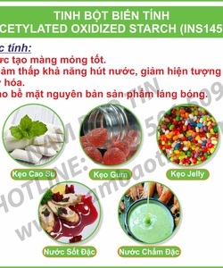 Tinh bột biến tính Acetylated Oxi Starch INS1451