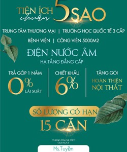 Cơ hội sở hữu biệt thự trung tâm thành phố chỉ với 3,2 tỷ