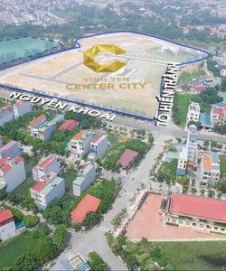 Bán đất nền có sổ đỏ Vĩnh Yên Centercity
