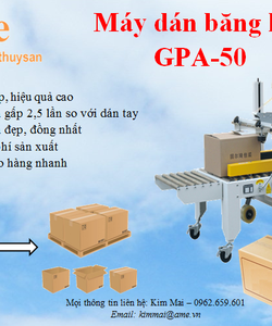 Máy dán băng keo thùng carton GPA 50