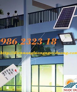 Đèn led pha 60W, đèn năng lượng mặt trời, đèn NLMT sân vườn, đèn đường năng lượng mặt trời, đèn led pha 60w năng lượng m