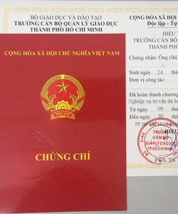 Khóa học bồi dưỡng nghiệp vụ tư vấn du học