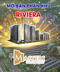 Bán dự án căn hộ Masteri Centre Point ở quận 9 giá chỉ 55tr/m2