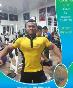 May áo đồng phục gym