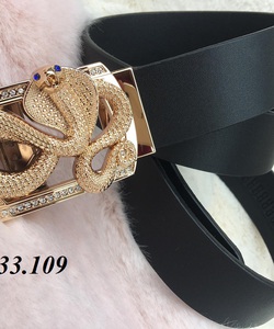 Thắt lưng nam rắn vàng sang trọng RR350