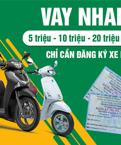 Vay tiền chỉ cần đăng ký xe