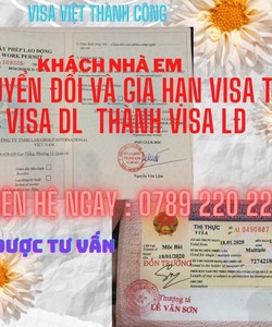 Dịch vụ chuyển đổi visa DL thành DN nhanh giá rẻ uy tín