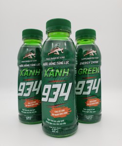 Nước Tăng Lực Xanh 934 Thùng 24 Chai