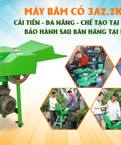 Máy băm cỏ voi, cây ngô 3A2,2Kw