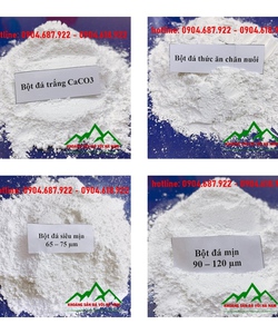 Bột Đá CaCO3 nguyên liệu, phụ gia cho thức ăn chăn nuôi