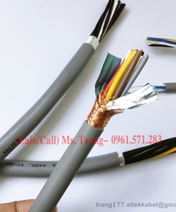 Dây cáp 6 lõi có bọc lưới chống nhiễu hiệu Altek Kabel