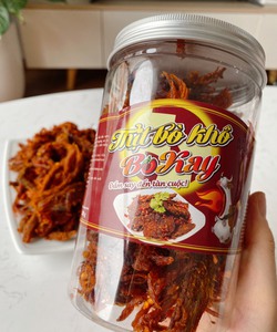 Bò khô Bokay sản phẩm bán chạy Top1 của Hà Nội Dry Foods