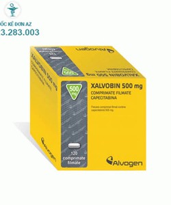 Thuốc Xalvobin 500mg Thuốc điều trị ung thư Hộp 120 viên