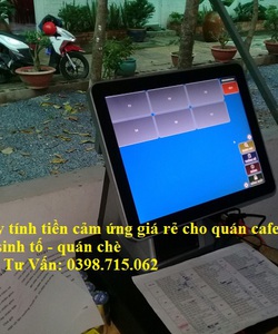 Thanh lý máy tính tiền giá rẻ cho quán cafe, quán kem tươi tại Bình Phước