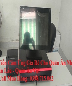 Setup trọn bộ máy tính tiền cảm ứng giá rẻ cho nhà hàng, quán lẩu tại Bắc Giang
