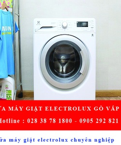 Dịch vụ sửa máy giặt electrolux Gò Vấp